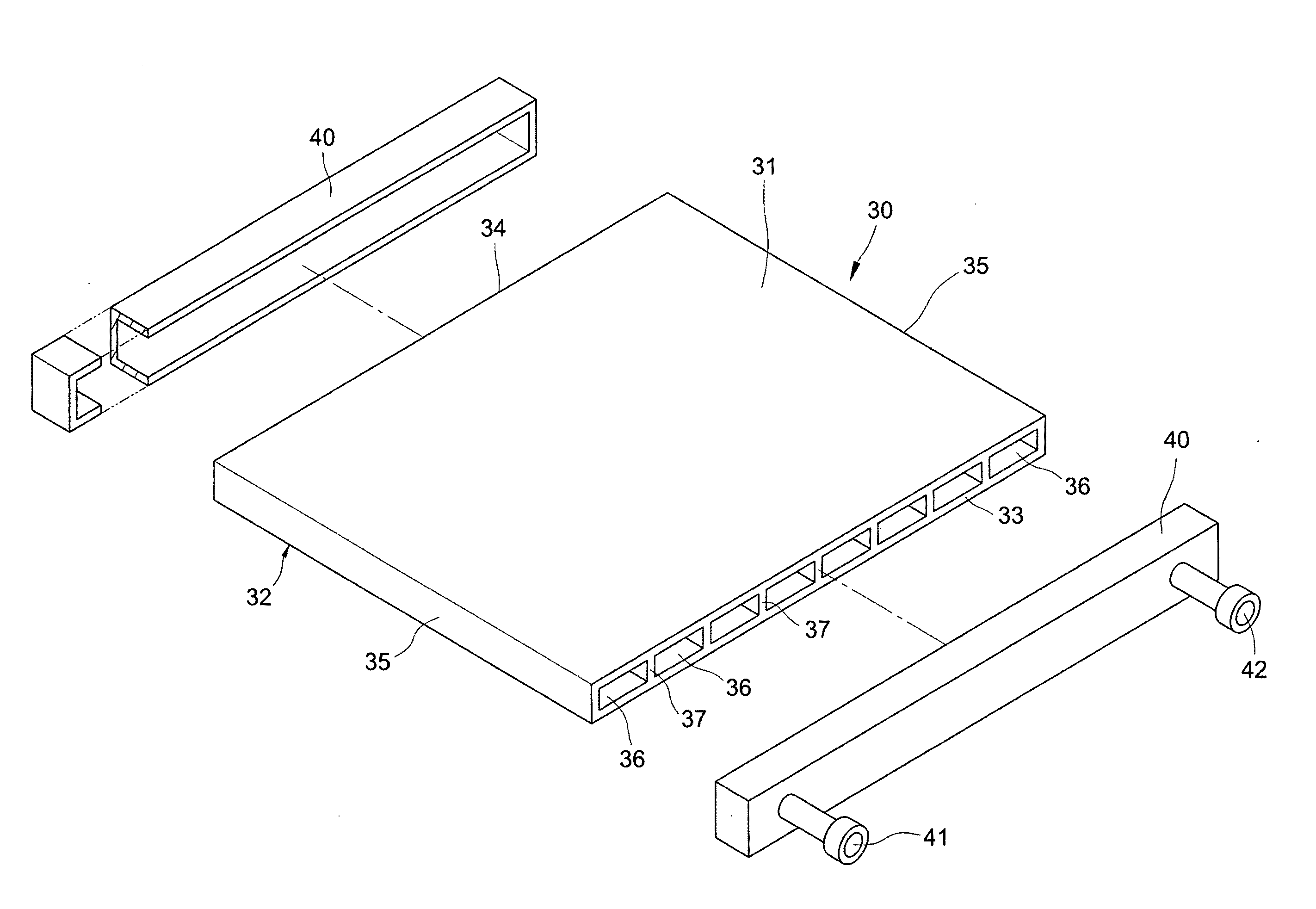 Heat exchanger for bathing shower