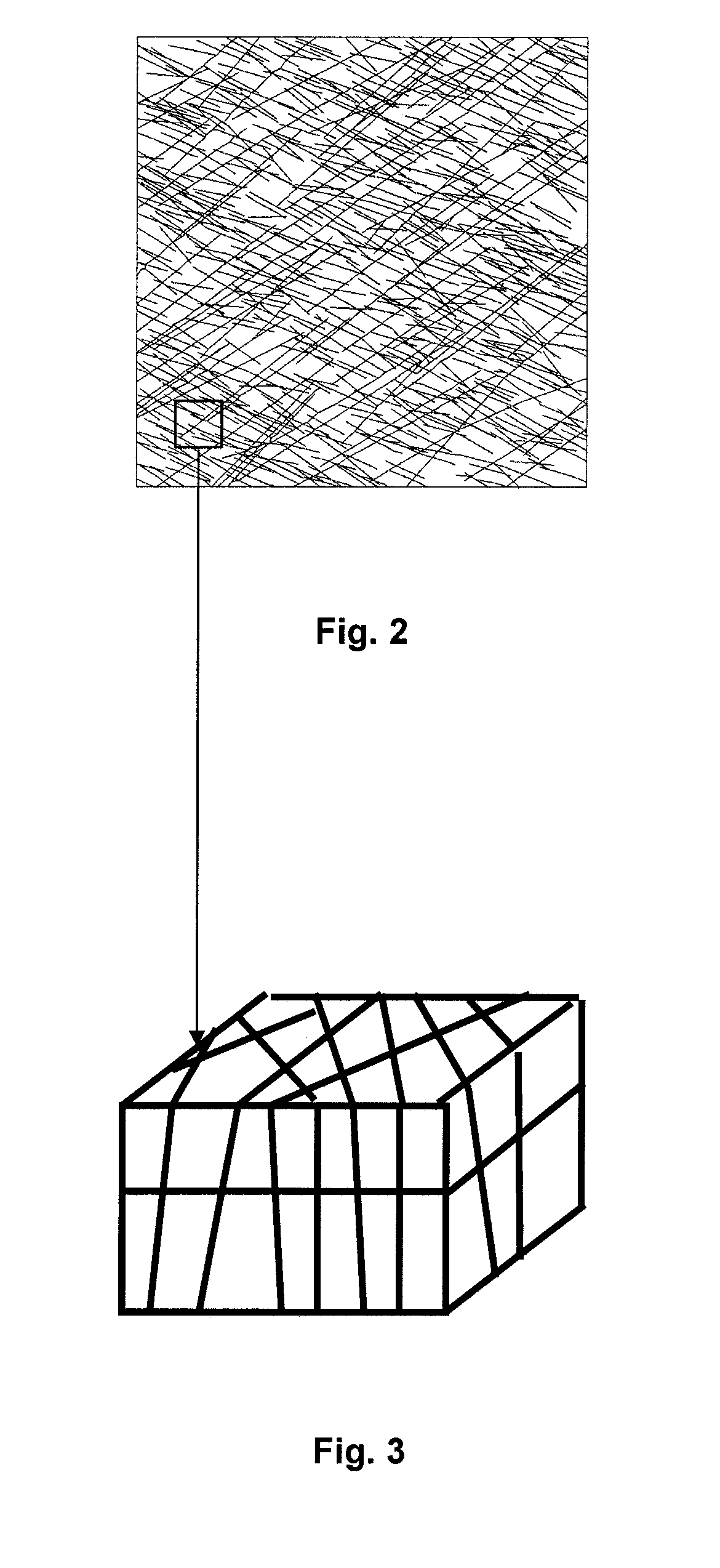 Method for characterizing the fracture network of a fractured reservoir and method for developing it