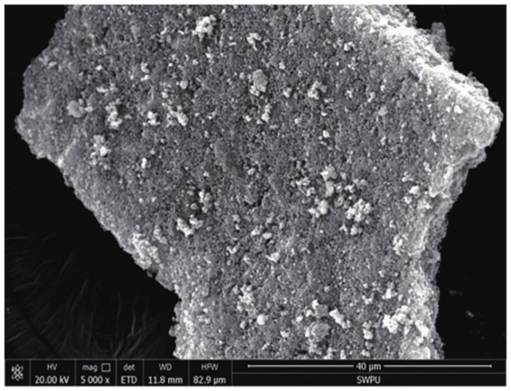 Vanadium tetrasulfide/vanadium carbide composite material as well as preparation method and application thereof