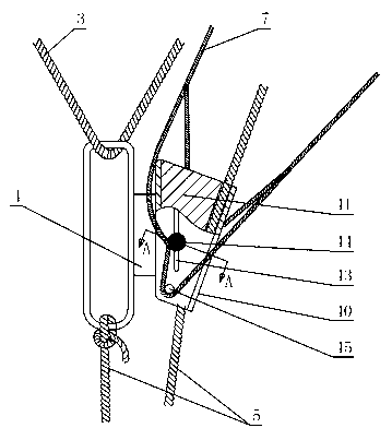 Deepwater net cage capable of being lifted and resisting wind waves