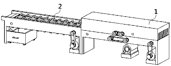 Plastic bottle screening and shearing device for plastic regeneration and granulation