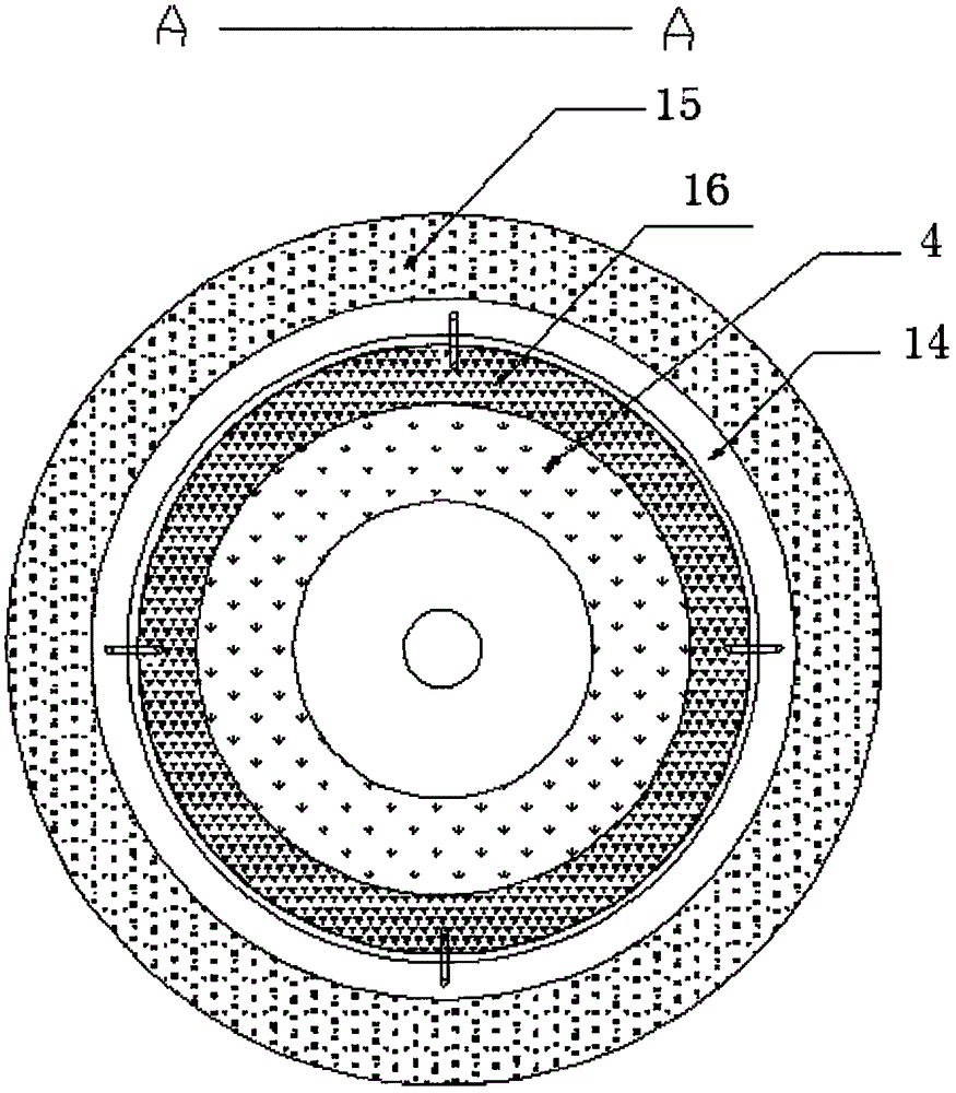 Method for gas extraction secondary hole sealing based on swelling agent