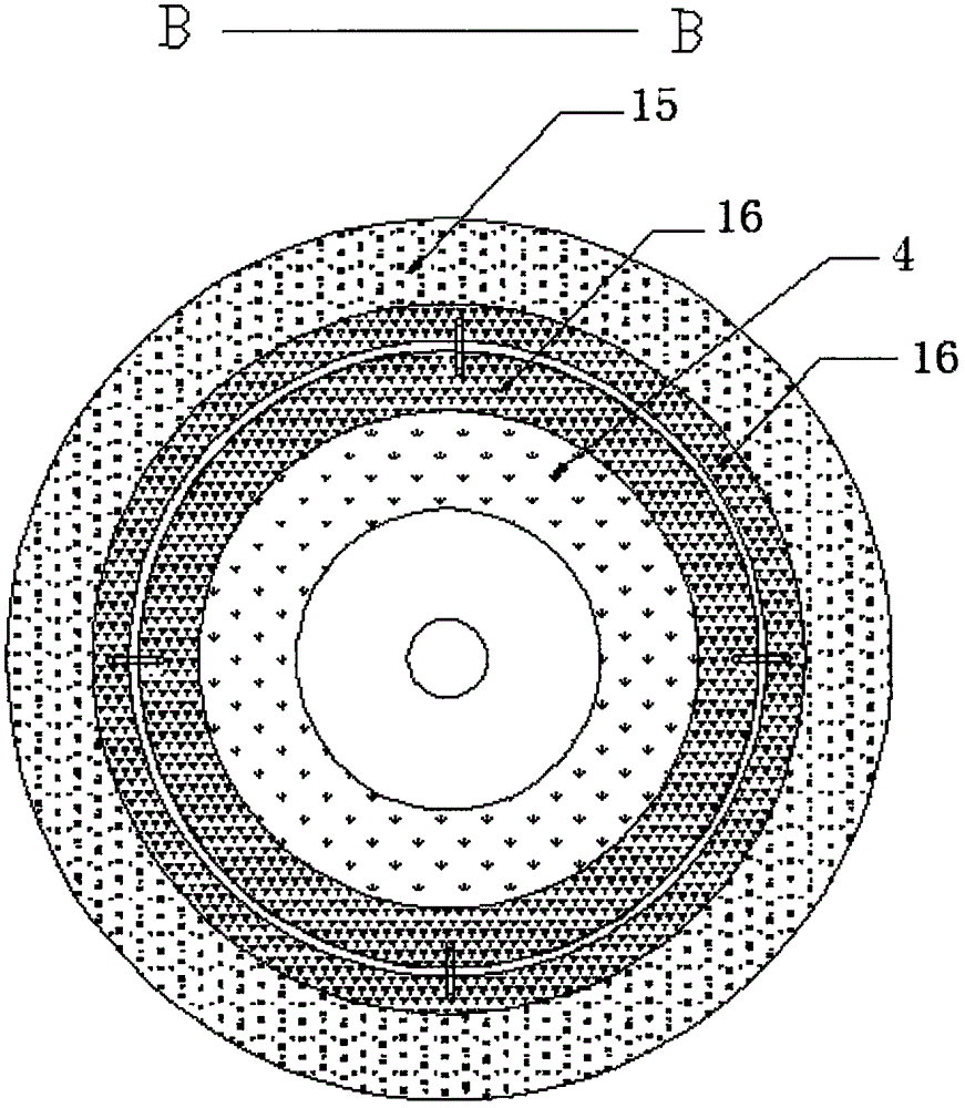 Method for gas extraction secondary hole sealing based on swelling agent