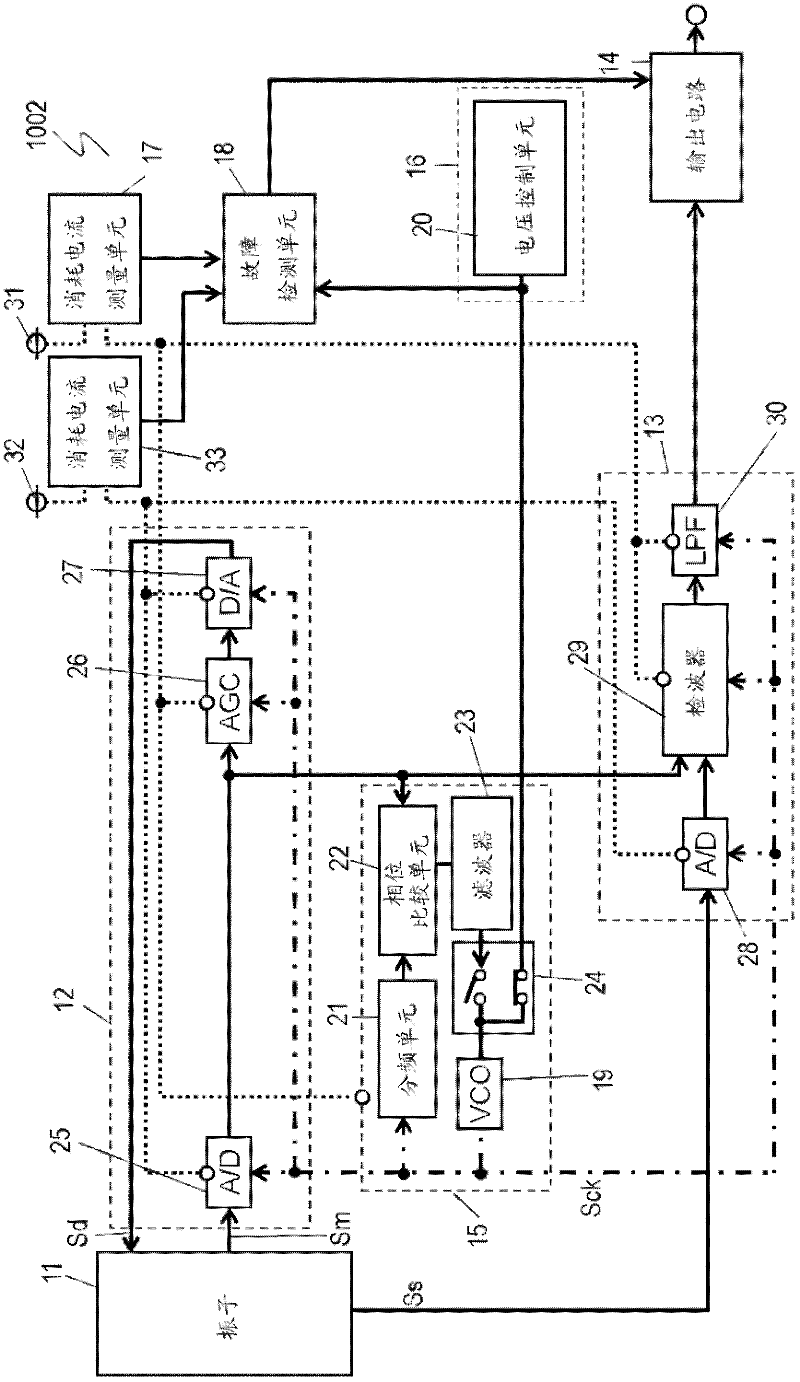 Electronic part and method of detecting faults therein