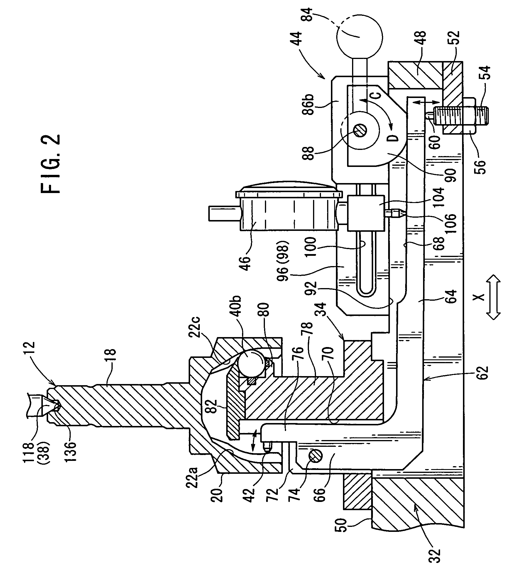 Method and device for measuring dimension of constant velocity joint