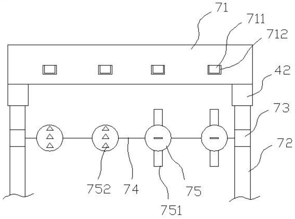 Gravity self-flowing wading toy and use method