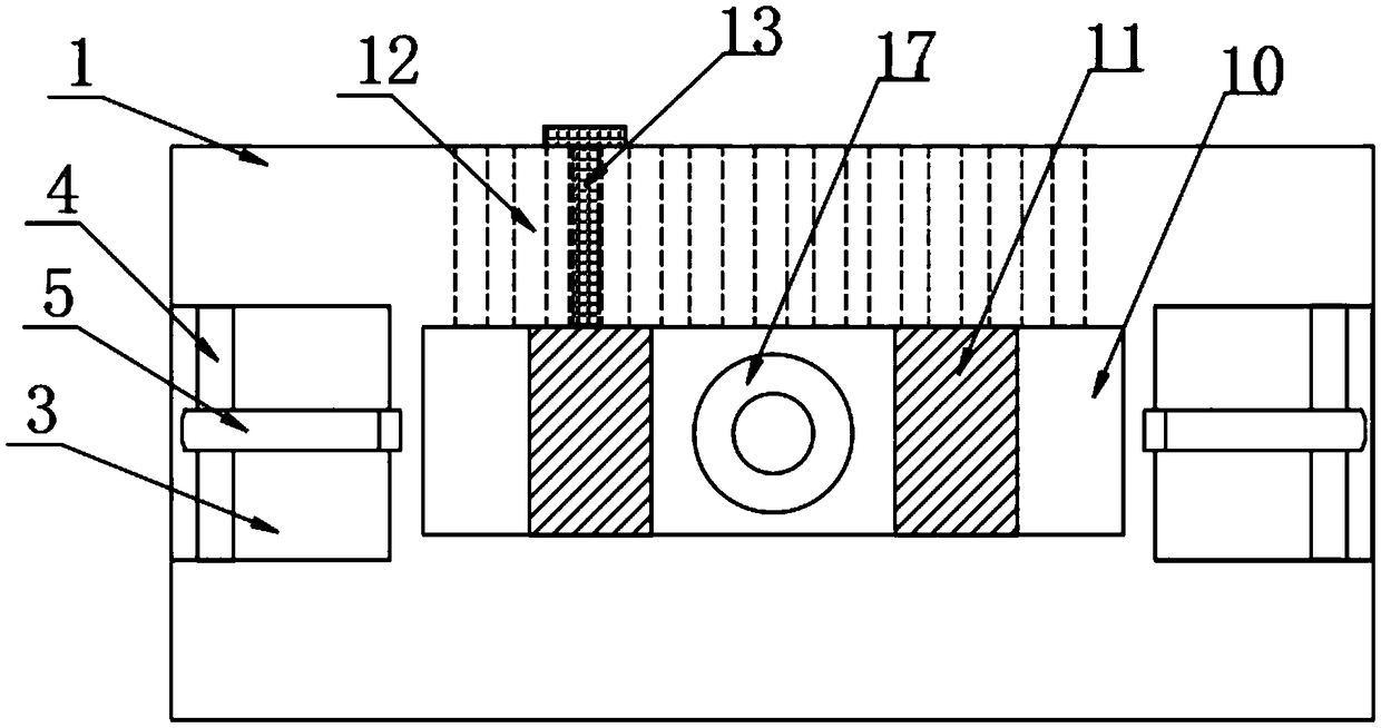 Ship stern machining platform and adjusting method