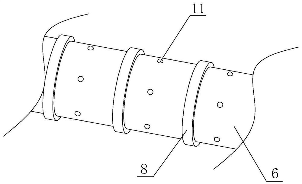 A fire-resistant and wear-resistant cable and a cable processing system