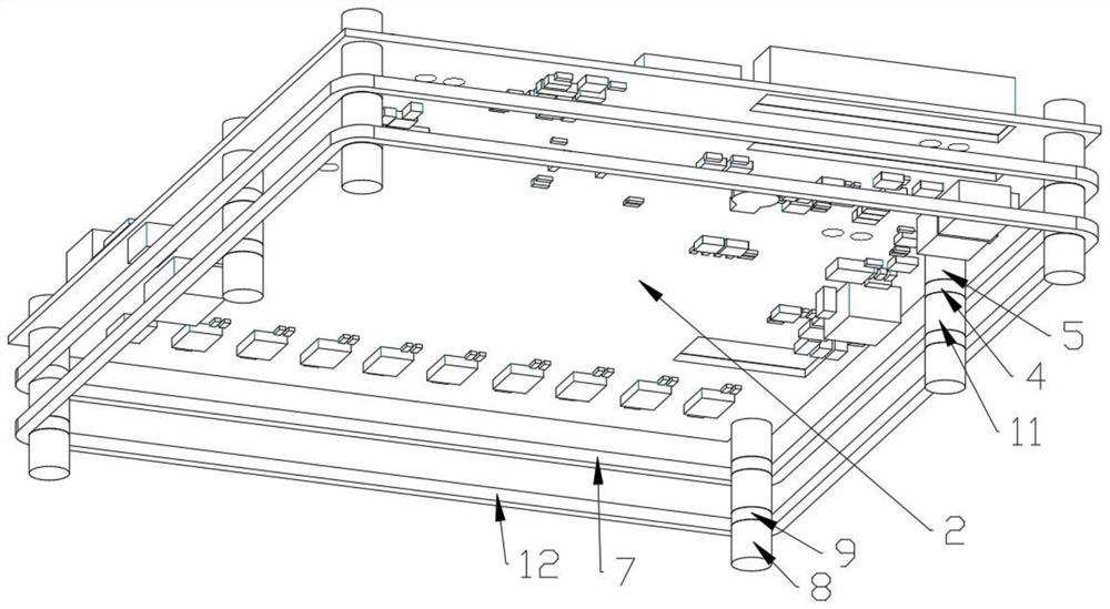 Color display screen self-cleaning lamination filtering system controller