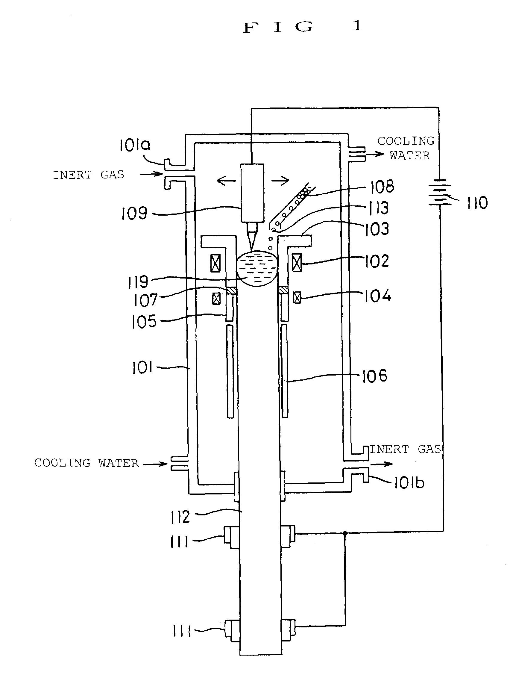 Silicon continuous casting method