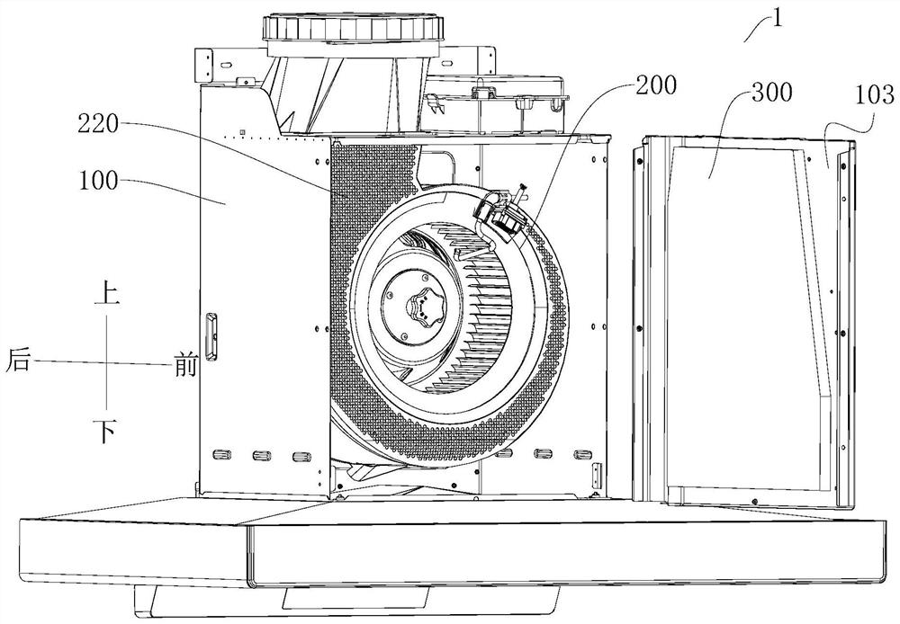 Volutes, fans and range hoods for range hoods