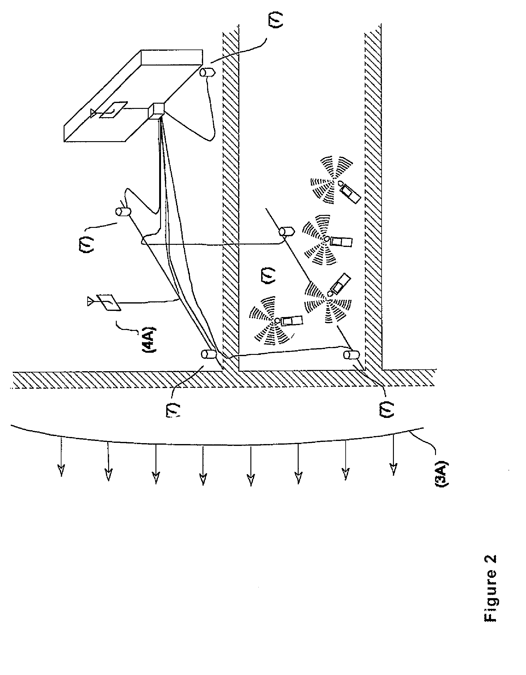 Photonic cell control device and method for ultra-wideband (UWB) transmitters/receivers