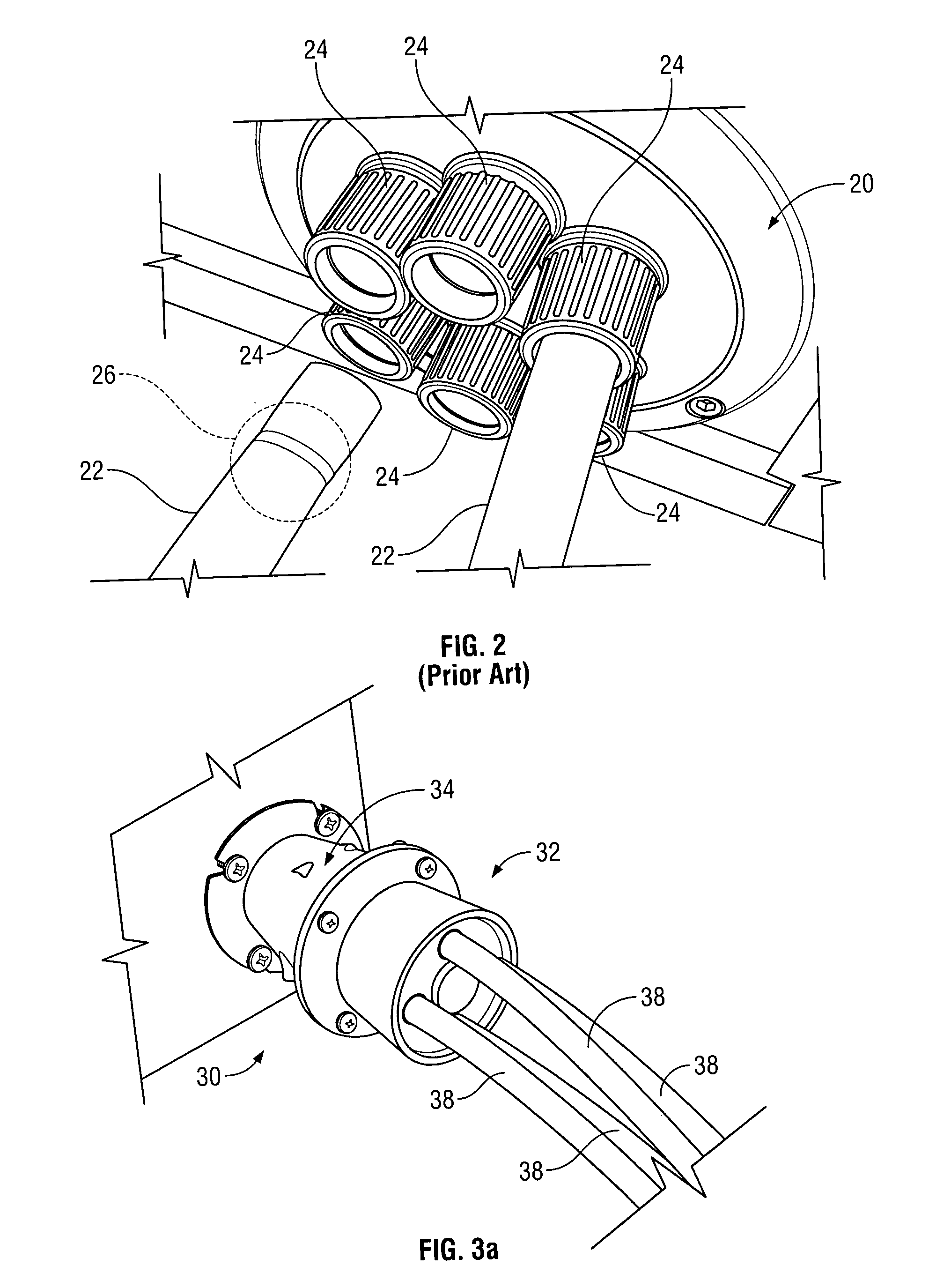 Plug-and-socket hub arrangement for mounting light pipe to receive light