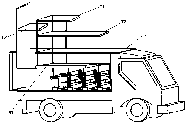 Unmanned transport cart of unmanned aerial vehicle and related device and car moving method