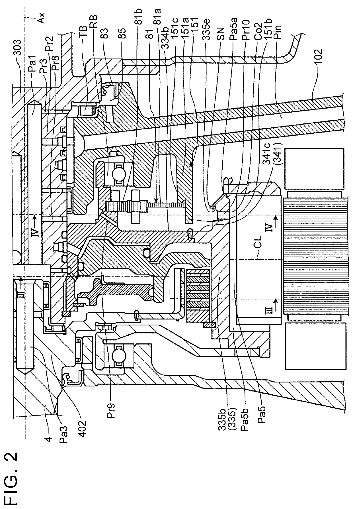 Rotating electric machine