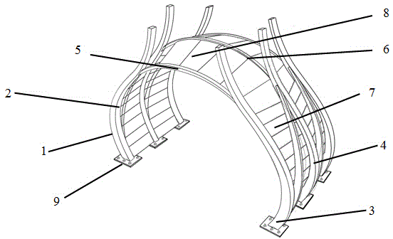 All-closed noise barrier