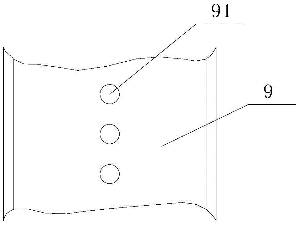 Pitching leftward-and-rightward adjustable device for holding handle of rotary tiller