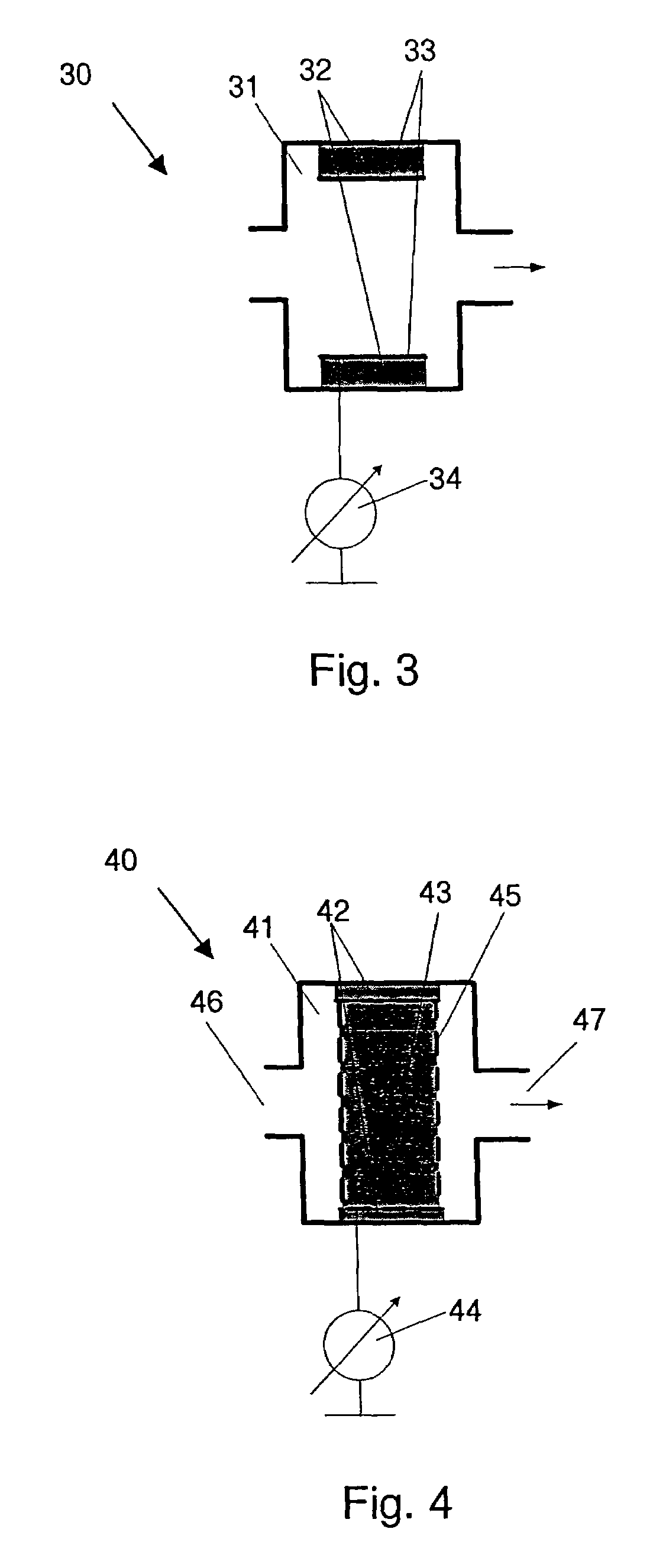 Method and device for the measurement of the number concentration and of the average diameter of aerosol particles