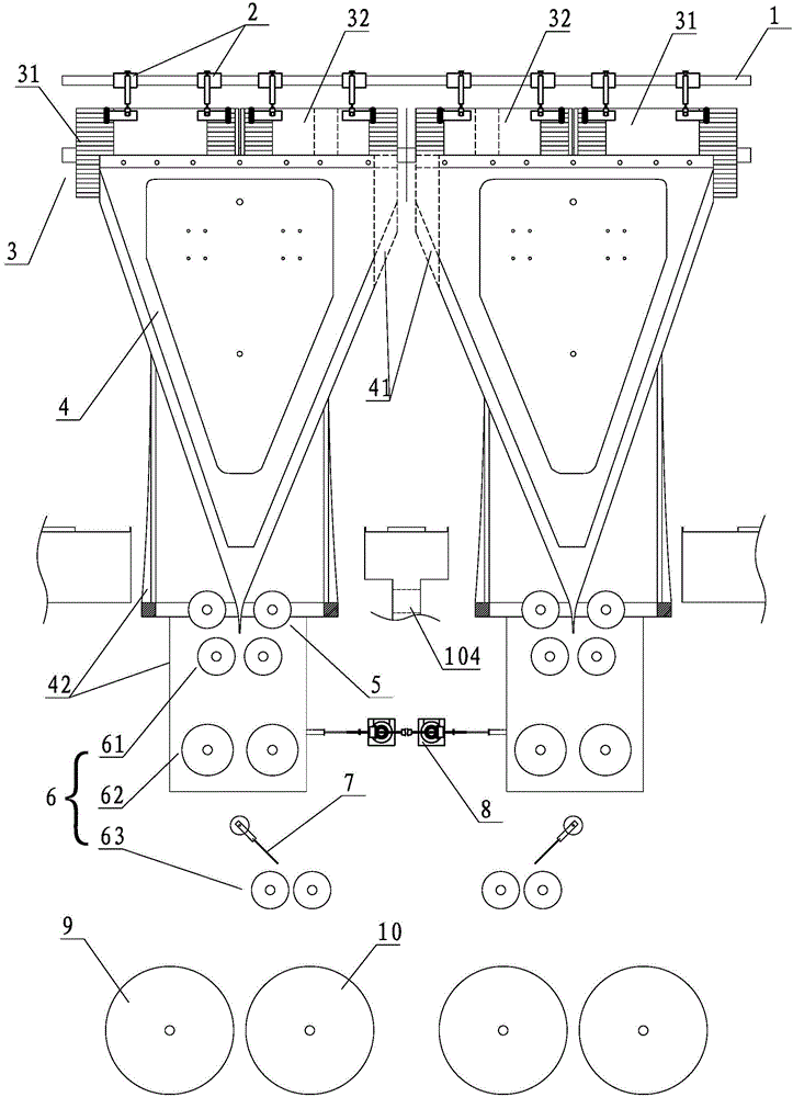 Goss n90 printable wide and narrow newspaper transformation method and printable wide and narrow newspaper double width rotary machine