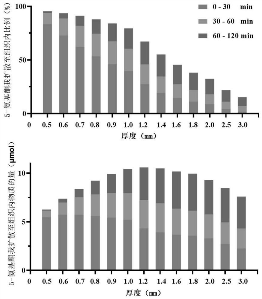 A dry gel patch for photodynamic therapy of oral precancerous lesions and its preparation method