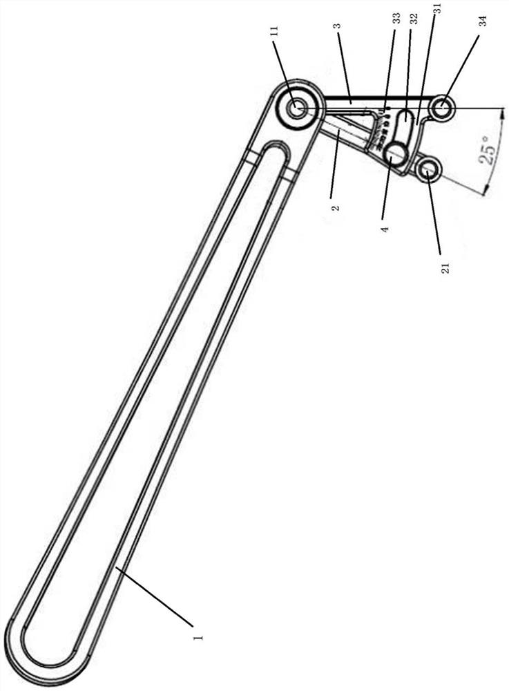Device for adjusting tibial posterior angle in high tibial osteotomy