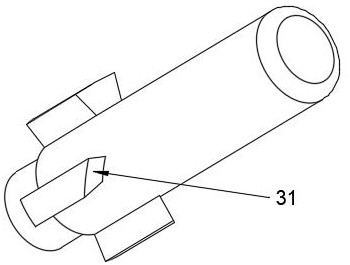 Movable pipe for fabricated wall surface