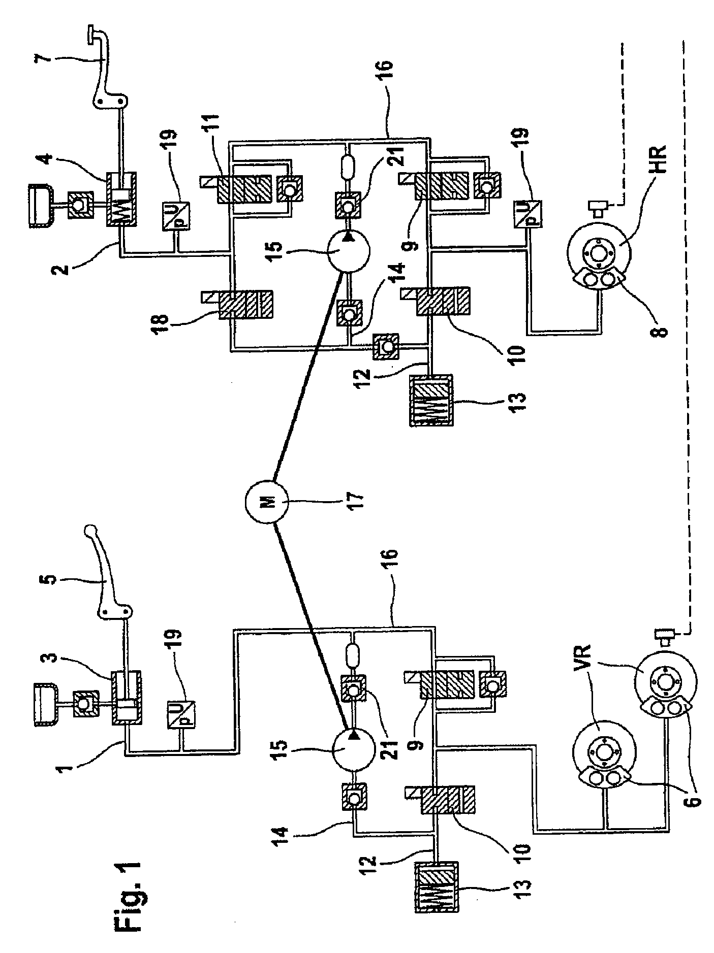 Method for Regulating The Pressure In An Electronically Controlled Brake System, and Electronic Brake System