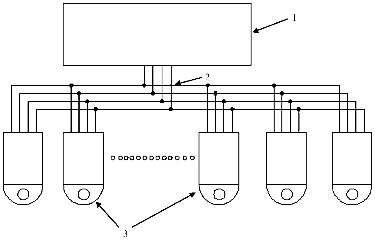 Multi-serial-port parallel communication transformer