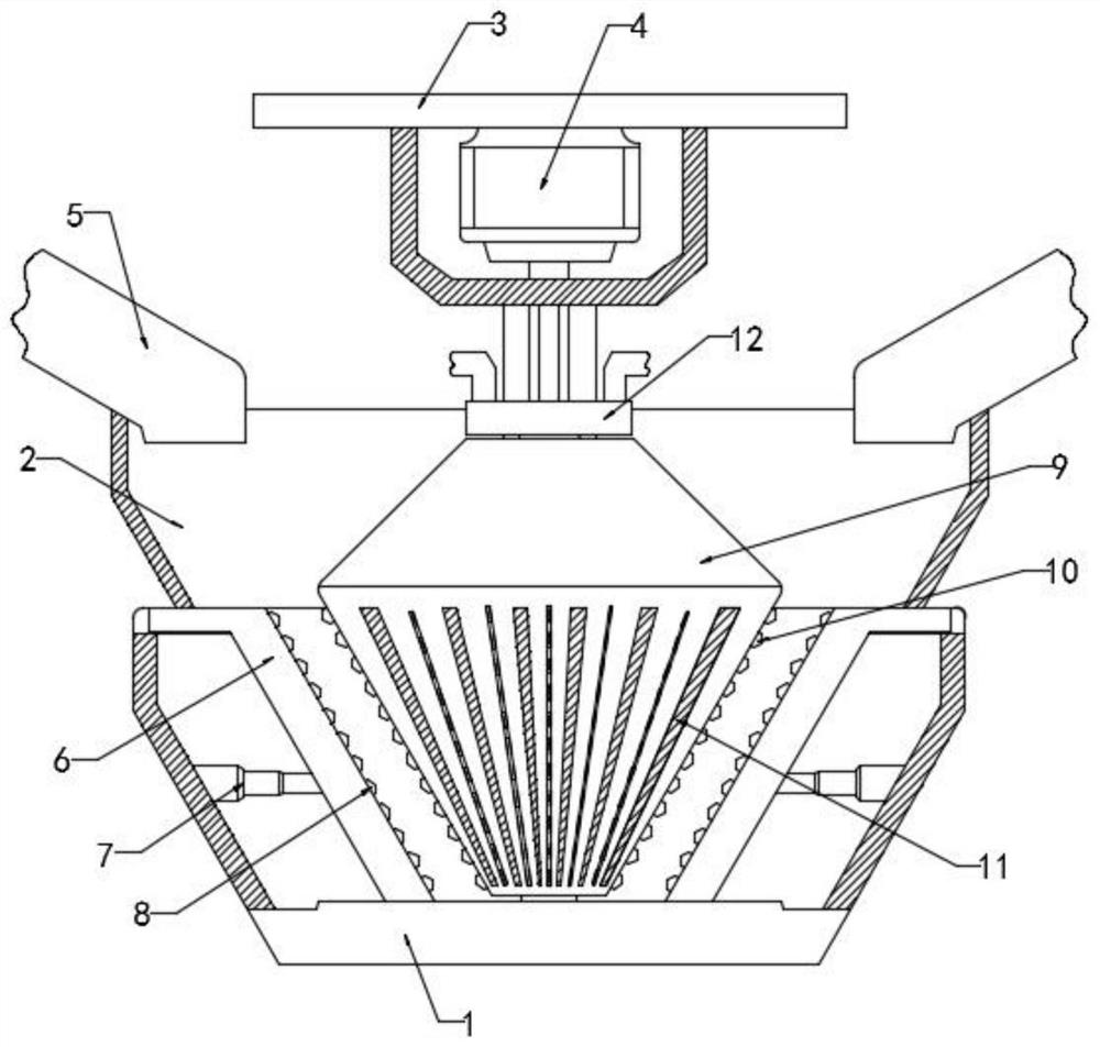 Defective product crushing and recycling equipment for foamed plastic products