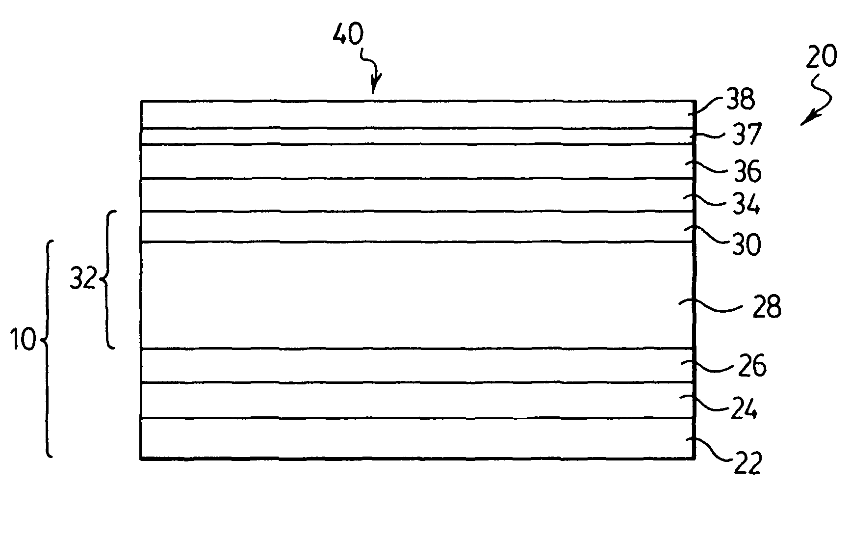 Barrier layer for thick film dielectric electroluminescent displays