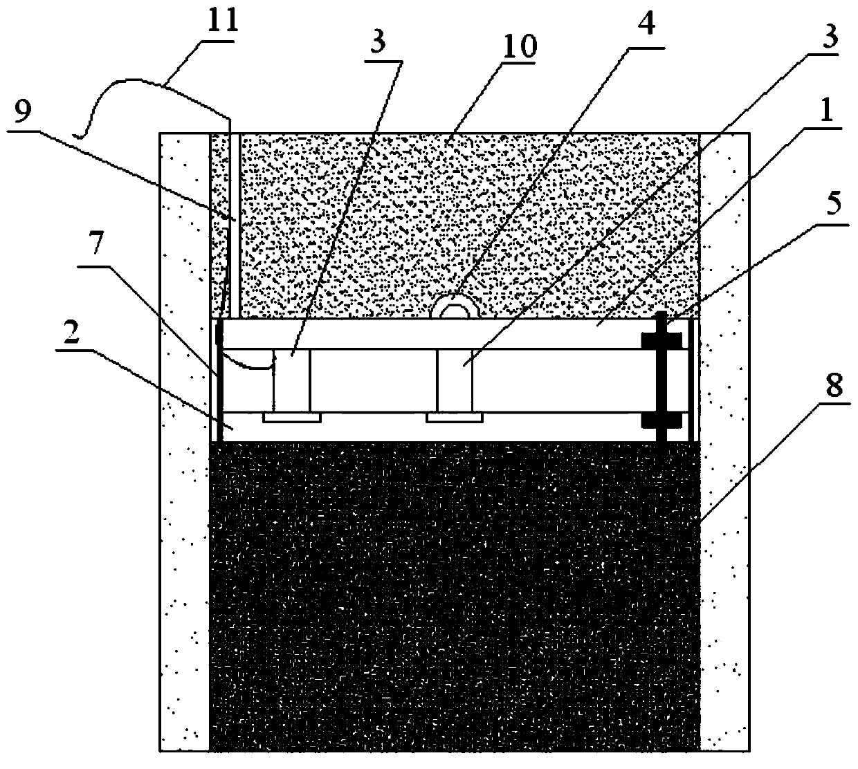 A method for testing pile side friction resistance