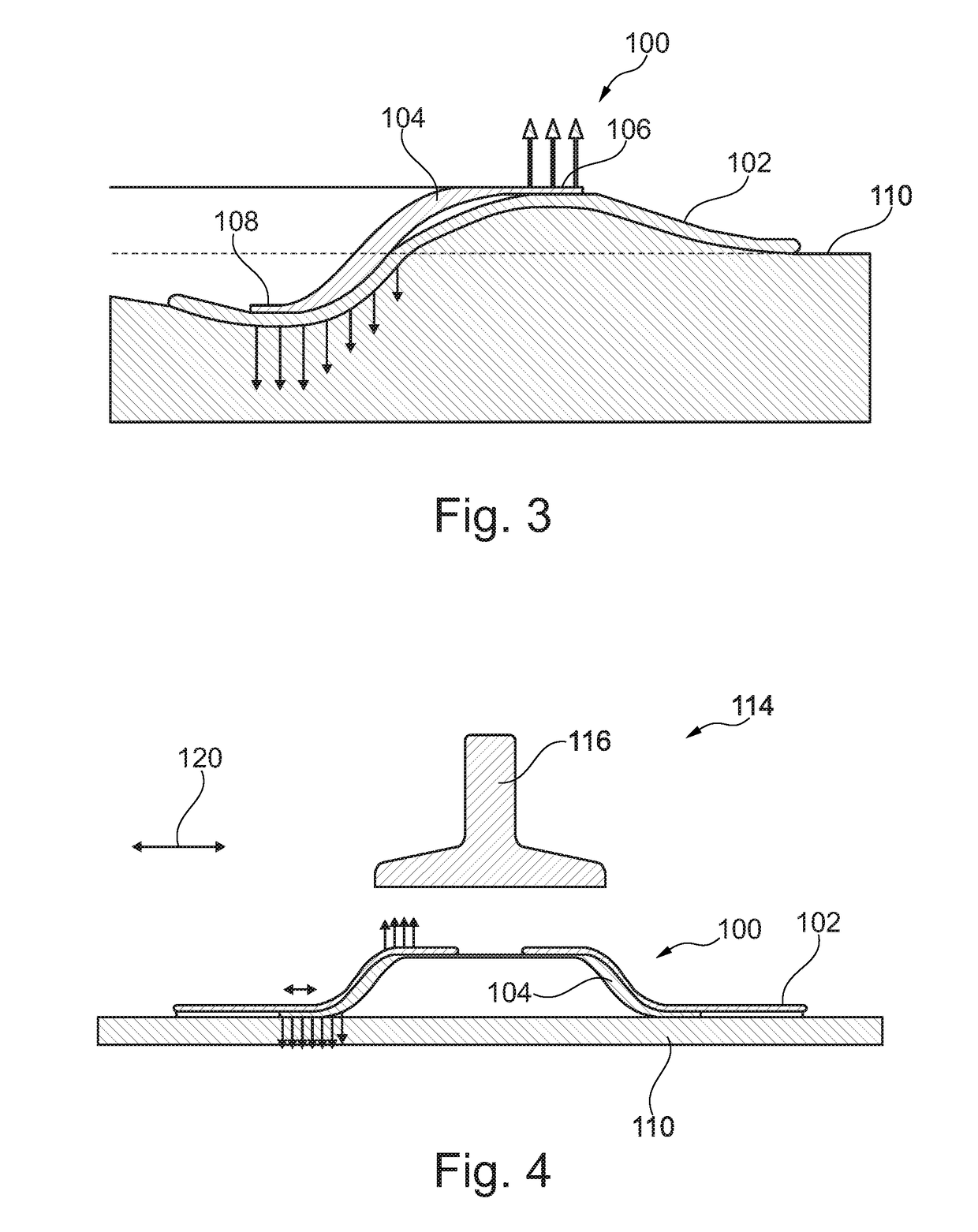 Convex shell for use in a base plate of an ostomy appliance