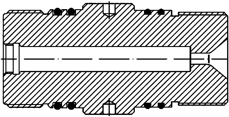 A high-temperature pressurization device for oil and gas well interlayer explosion propagation