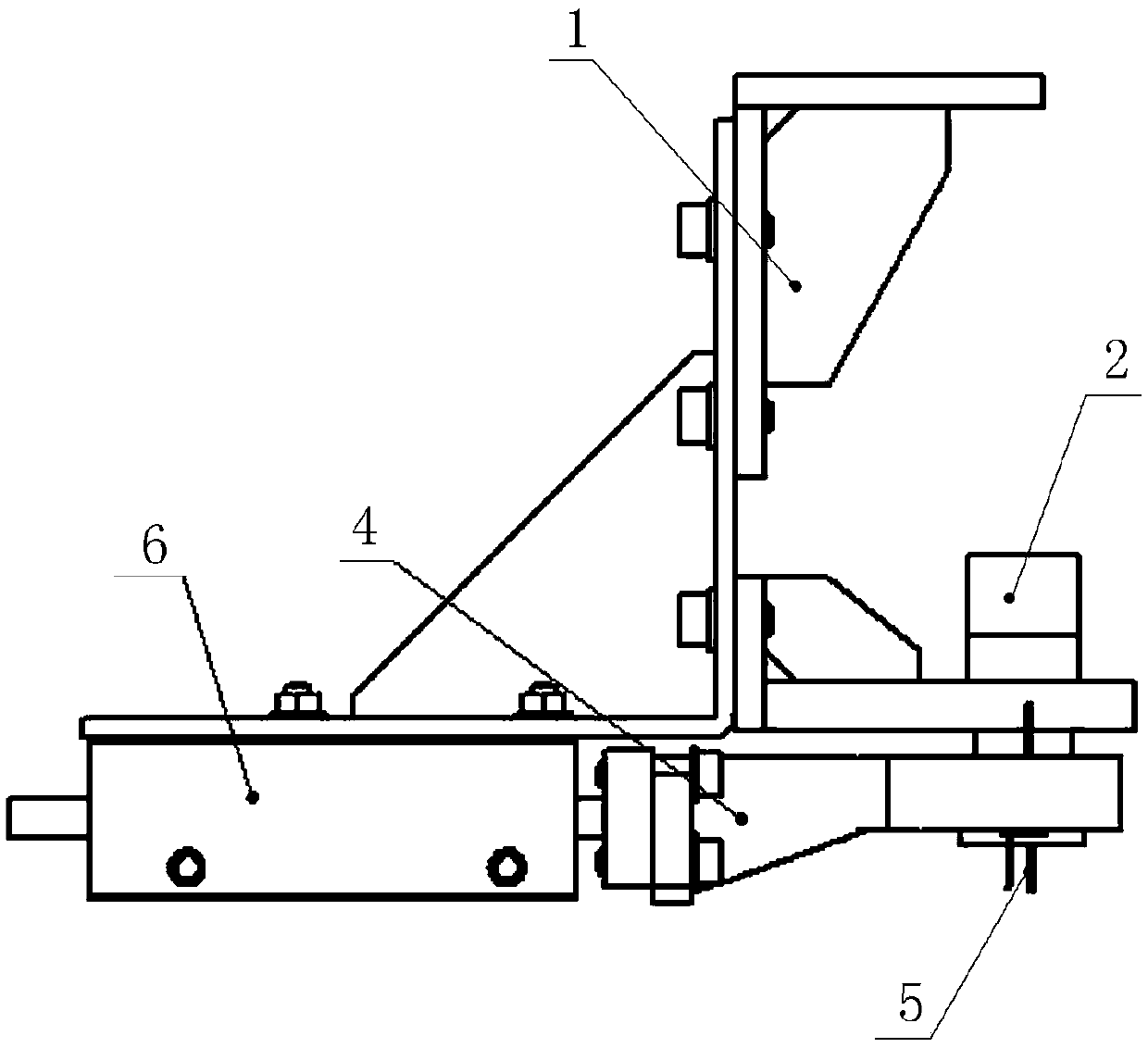 Pressing rivet screw automatic feeding device and system
