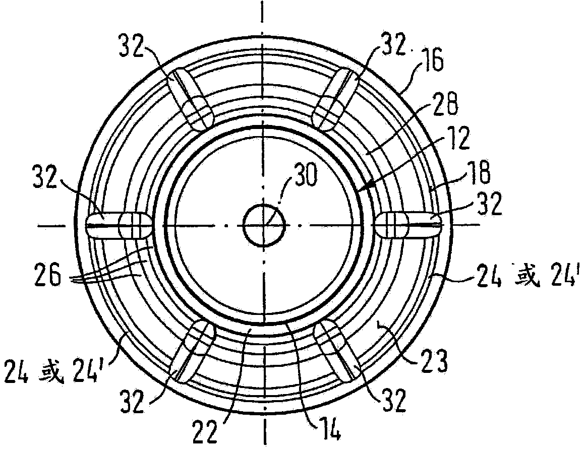 Connecting element, part assembly and method for forming the part assembly