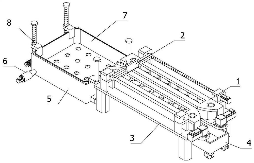 A kind of equipment for removing stems and impurities of black fungus