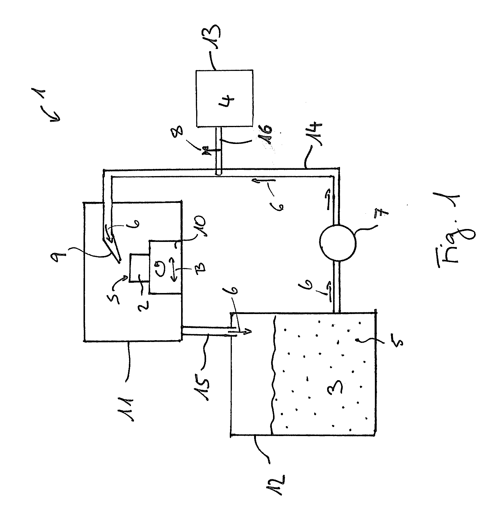 Apparatus for Removing Material, Use of Gas Inclusions in an Abrasive Liquid and Process for Grinding and/or Polishing Surfaces