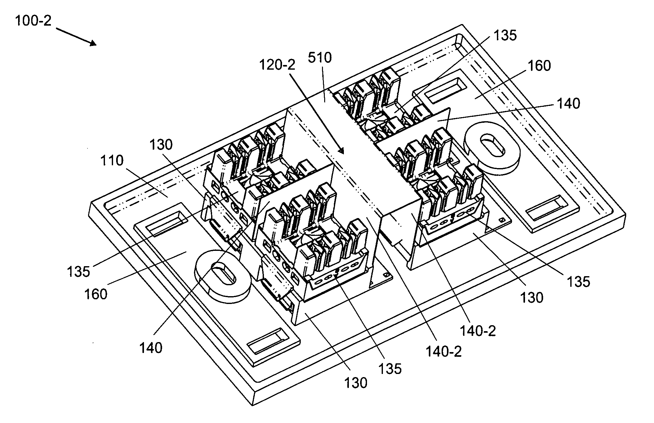 Methods and systems for positioning connectors to minimize alien crosstalk