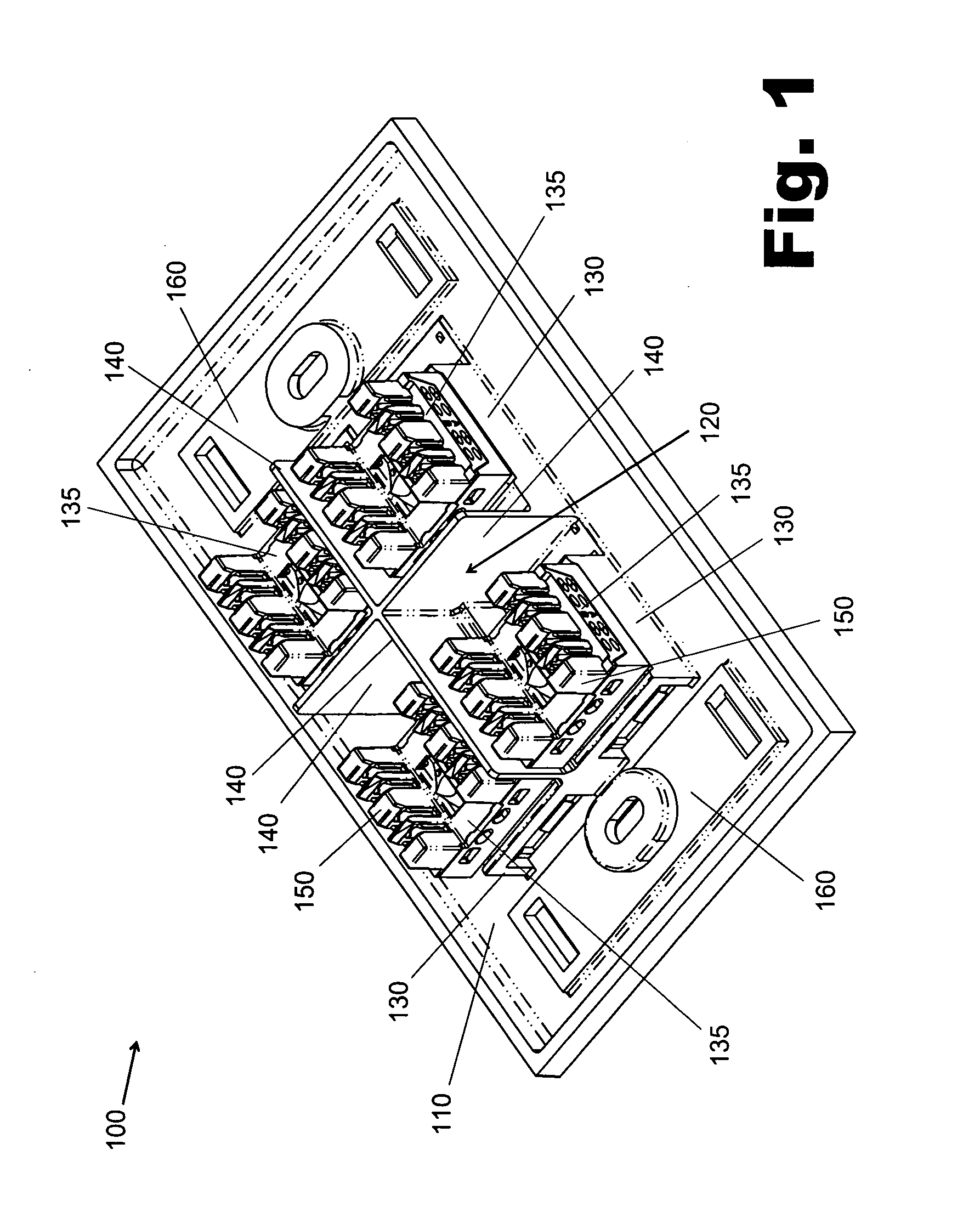 Methods and systems for positioning connectors to minimize alien crosstalk