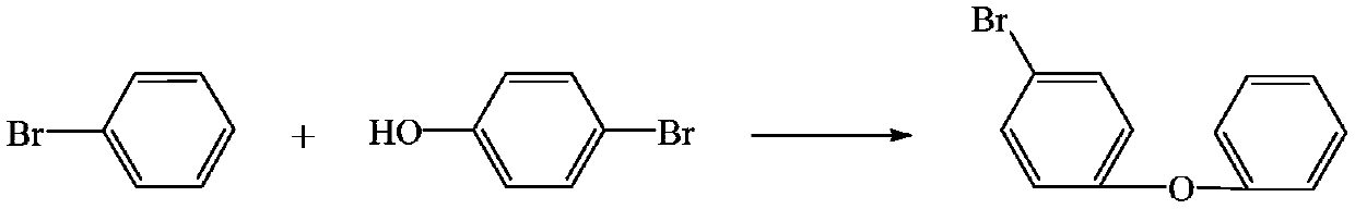 A kind of preparation method of 4-bromodiphenyl ether