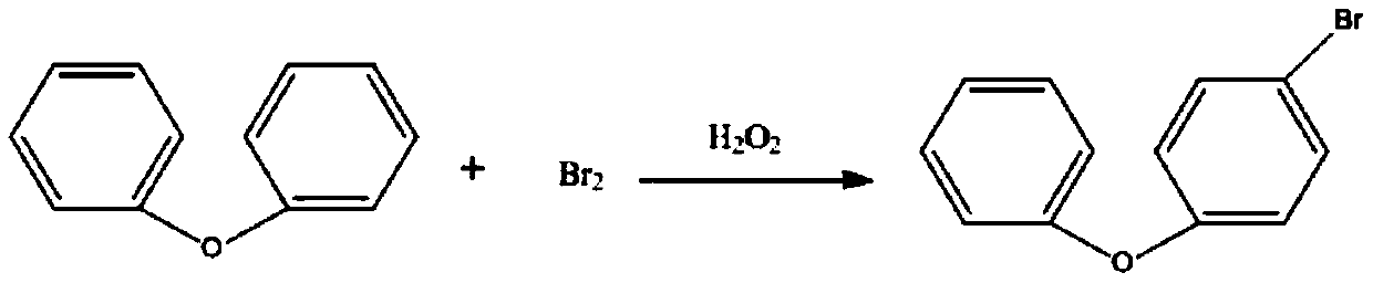 A kind of preparation method of 4-bromodiphenyl ether