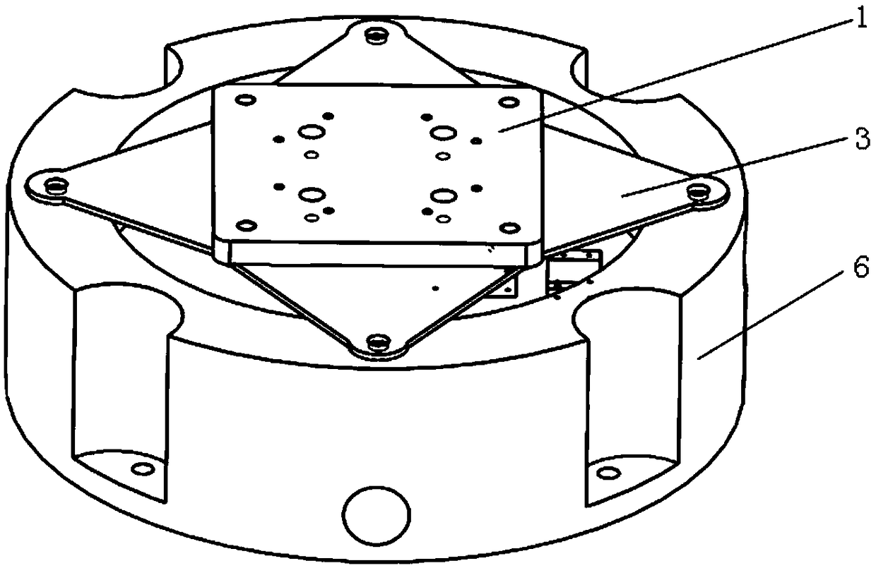 One-dimensional closed-loop micro-nano vibration table