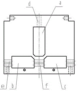 Strip bending device for thermal power simulator