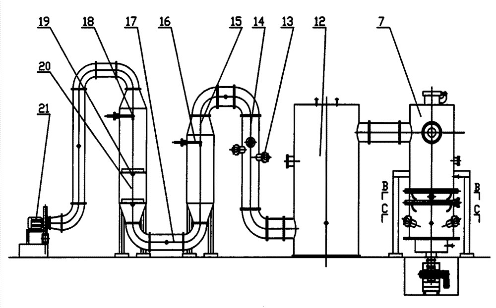 Plasma gasification refuse disposal method and device