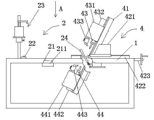 Hub pressure sensor hole drilling device