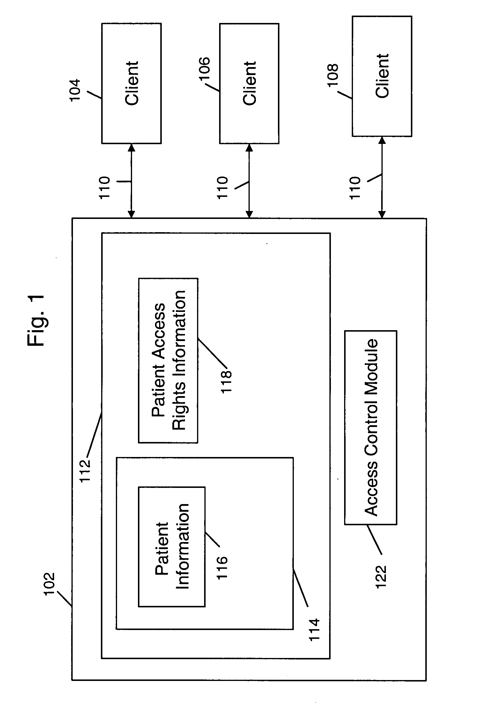 Method and system for secure and protected electronic patient tracking