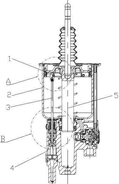 Integral type clutch booster with fixed-range gas taking