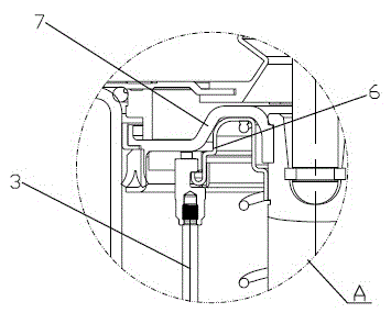 Integral type clutch booster with fixed-range gas taking