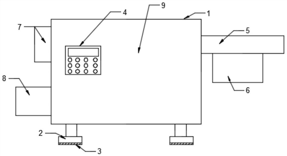 Steel plate bending device for building