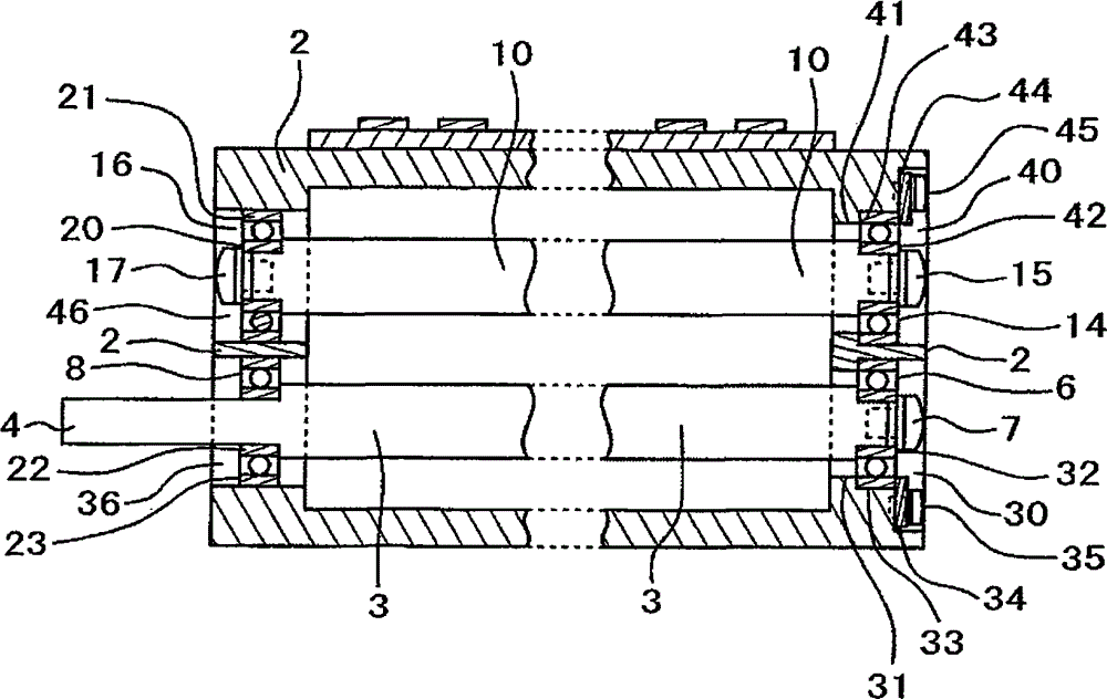 A paper sheet thickness detection device and a note processing device
